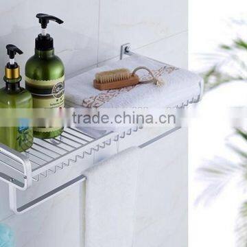 Best quality custom bathroom wall mounted Alumimum vertical stainless steel towel rack