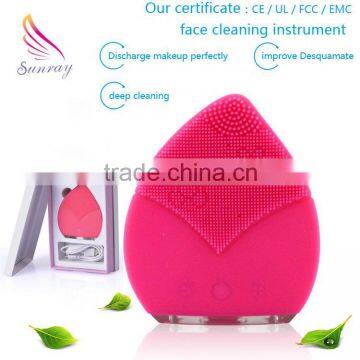 Handheld Facial Beauty Equipment Sonic Facial Cleansing Brush