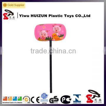 PVC Inflatable Stick with seep in pink;inflatable hammer