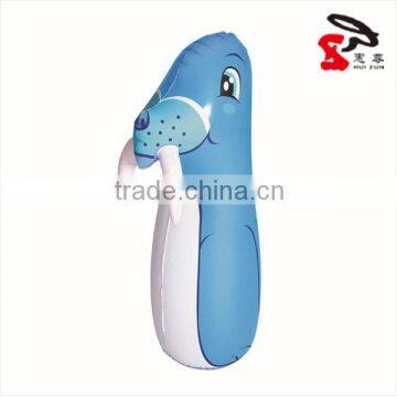 Inflatable animal design tumbler,inflatable walrus tumbler