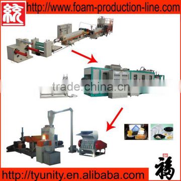 new technology Polystyrene recycling machine in ShanDong