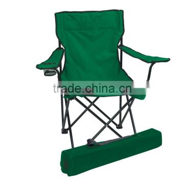 Folding Camping Chair Portable Fishing Beach Outdoor Collapsible Chairs-Green