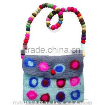 100% felted woolen bags/ stylish ladies felt bags/ New design handbags for ladies