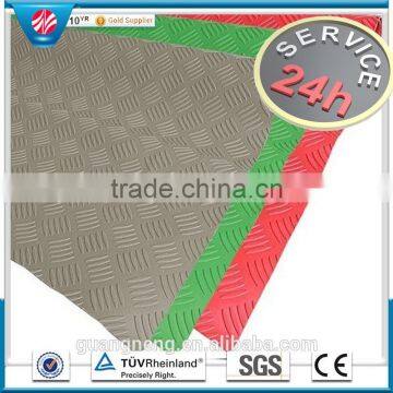 induatrial cheap Checker Rubber Sheet/ rubber flooring For Truck garage