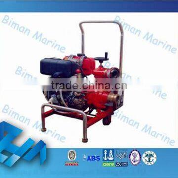 Portable Sliding Vane Fire Fighting Pump Diesel Engine Sea Water Pump