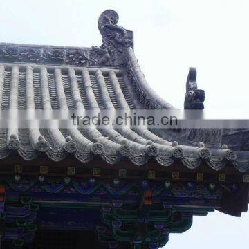 Chinese roof material clay antique roof clay pagoda roof