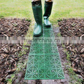 Plastic Outdoor Garden Edging Tiles photo-2