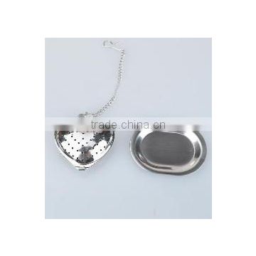 Elegant Wedding Heart Shaped Cute Stainless Steel Tea Infuser Favors