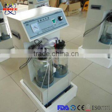 Provision of Gauge and regulator Medical suction device with wheels