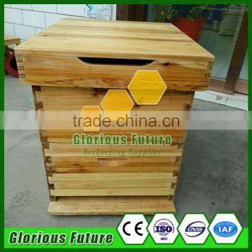 2017 New Type Glorious Future Wooden Bee Hives For Beekeeping From China