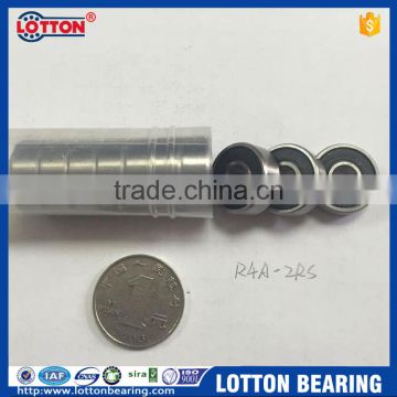 1/4"x3/4"x9/32" inch sealed ball bearing R4A-2RS