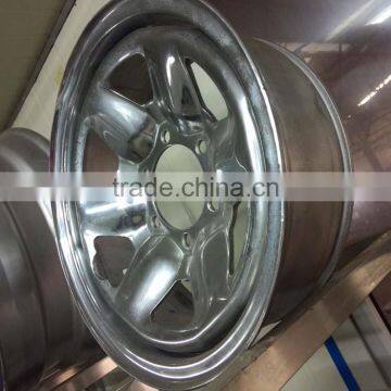 Jiujiu chrome steel spoke wheels for car