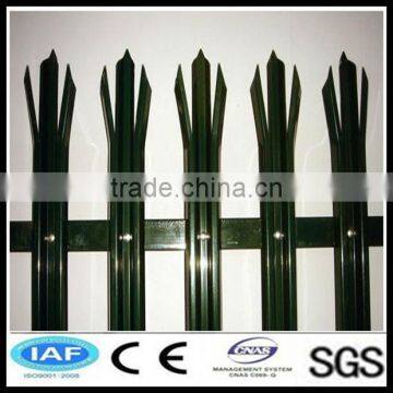 china pvc coated fence Palisade Fence