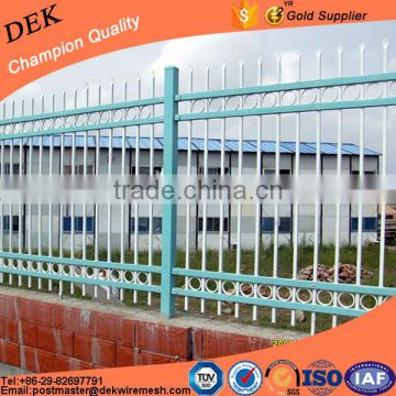 Iron Bar Prefabricated Industrial Rail Fence