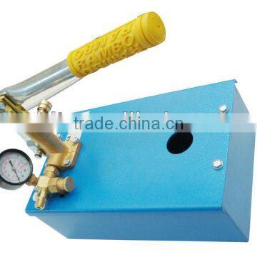 High quanlity 0-100 bar simple hand test pump /pressure test pump SY-100X