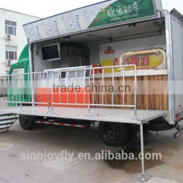 Deves Hook Lift Trailer Disassembled Freezer Truck Cargo Body photo-6