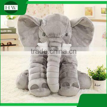 Promotional Custom Baby Children Kids Body Sleep Soft Plush Elephant Pillow Toy photo-2
