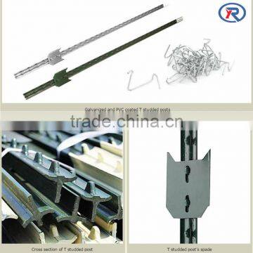 cheap Price Metal t Bar Fence Post,studded t post
