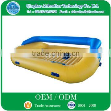 Water Paly Equipment PVC Tarpaulin Inflatable Floating Water Sofa Bed With Best Price