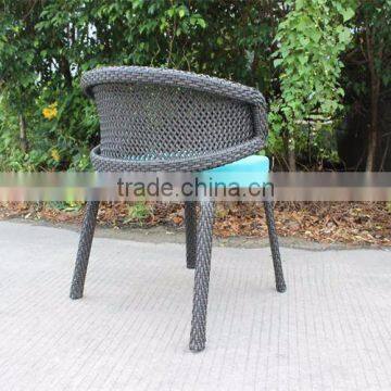 Synthetic Rattan Armless Chair photo-2