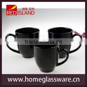 Manufactory Supply Fancy Black Ceramic Coffee Mug Cup photo-2