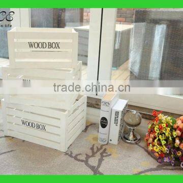 Small Wooden Box Home Decorative Storage Box photo-3