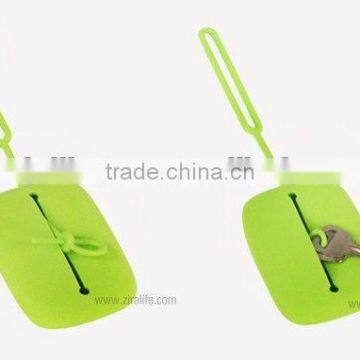Colourful and functional silicone car key case