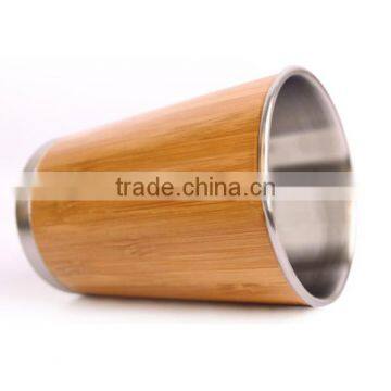 Authentic Natural Bamboo Insulation Pot Cute Design Wooden Mug Popular Wooden Tea Cup photo-4