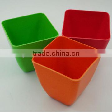 biodegradable compostable industry bamboo fiber planting pots