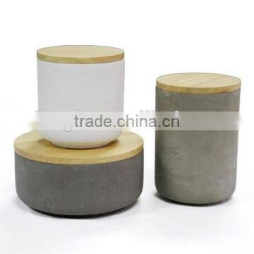 Wholesale cement ceramic food storage container sets Manufacturer