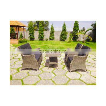 Outdoor PE Rattan Garden Sofa Set