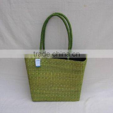 High quality best selling sea grass shopping bag WITH HANDLE from vietnam