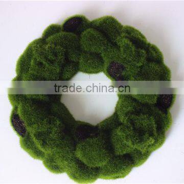 Home Wall to wall decoration 0.5mx0.5m artificial green wall moss foam hanging carpet EPZM05 0909