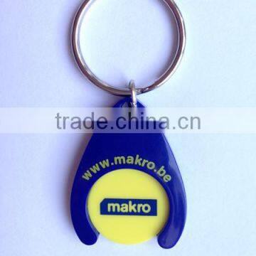 New Design Plastic Coin Holder Keychain photo-2
