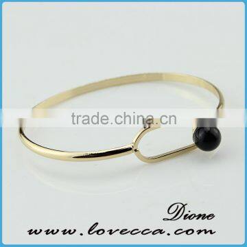 High Quality Fashion Bohemian Artificial Semi-precious Stones Turquoise Bracelet photo-4