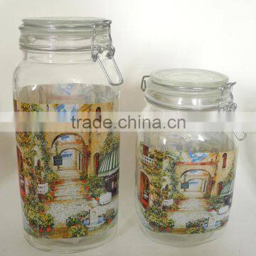 High Capacity Homeware Glass Jar for Food Storage photo-3