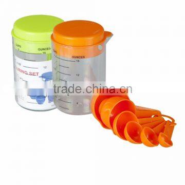 500ml measuring cup with spoons