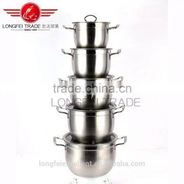 Popular Shape Hot Sale in China Market Stainless Steel Cookware Sets photo-3