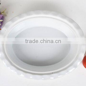 11.5" Oval Ceramic Baking Sheet With Lid photo-2