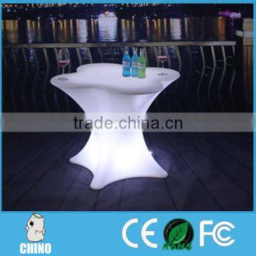 Hot Selling Nightclub LED Bar Table Furniture LED Table With Chair