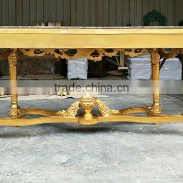 Made in China Foshan Factory Baroque Furniture Console Gold photo-5