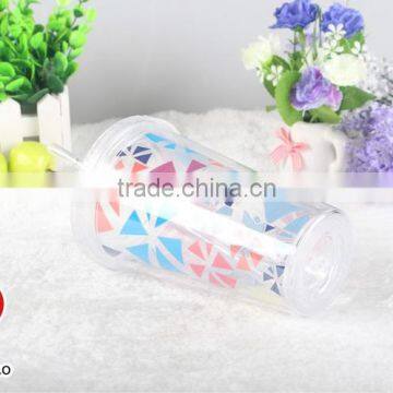 Double Wall Clear 16oz Reusable Plastic Cups Wholesale photo-6