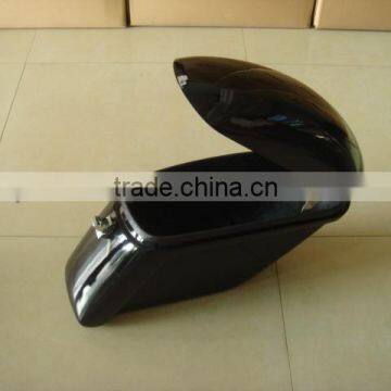 Glossy Painting Finish Customized Fiberglass Side Box for Motorcycle, Hand Lay, Carpet Inside photo-4