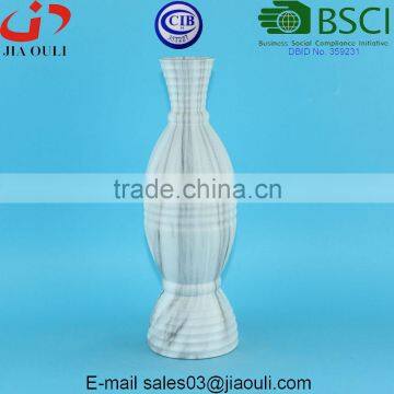 BSCI Audit Factory Marble Color Ceramic Vase for Home Decor photo-6