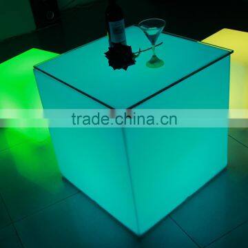 Modern Popular 16 Colors Changing Glowing Led Cube Tables photo-2