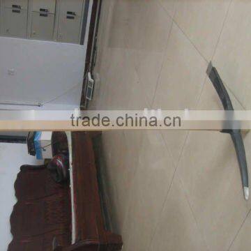 4001402 oval hole with handle forging pick mattock clay pickaxe