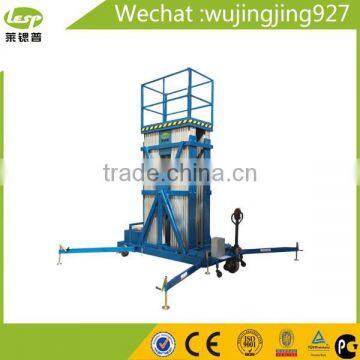 Aerial Working Table Aluminum Alloy 19.7M Four Mast Portable Vertical Hydraulic Platform Lift photo-6