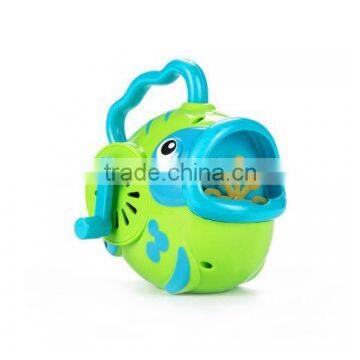 Bubble Hurricane Machine in Fish Shape for Kids Hand-Operated Toy Bubble Maker for Toddlers