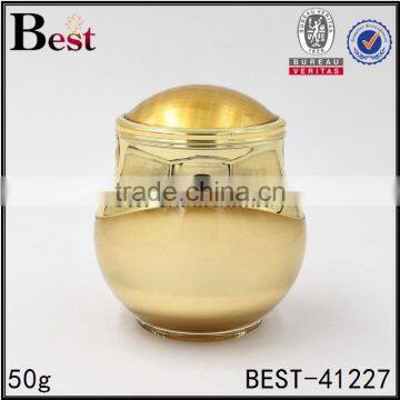 Luxury 5ml 10ml 20ml 30ml 50ml 100ml Clear Acrylic Cosmetic Cream Jar Double Wall Plastic Cream Container photo-3