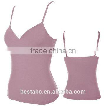 Women Polyester Spandex Fitness Sports Yoga Vest photo-6
